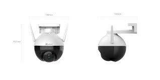 EZVIZ Wi-Fi PT Camera Outdoor C8C 2MP 4mm Lens